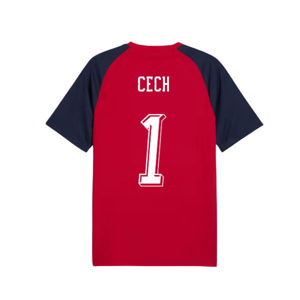 2026-2027 Czech Republic Warm Up Jersey (Dark Cherry) (Cech 1)-SoccerKits Hub | Buy Soccer Jerseys Online
